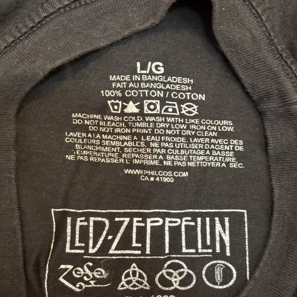 Vintage Led Zeppelin Hermit T Shirt L - Picture 3 of 3